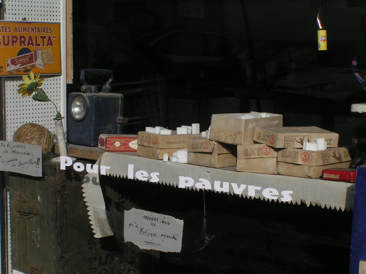 Épicerie TEMPS DIFFICILE 1 année 2007
